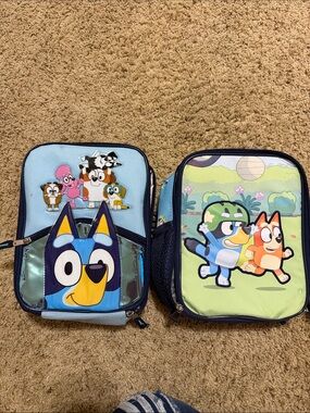 Bluey Character Kids Lunch Bag Duo
